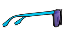 Load image into Gallery viewer, Black Wayfarer Full Rim Unisex Sunglasses by Vincent Chase Polarized-151047