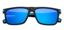 Load image into Gallery viewer, Black Wayfarer Full Rim Unisex Sunglasses by Vincent Chase Polarized-151047
