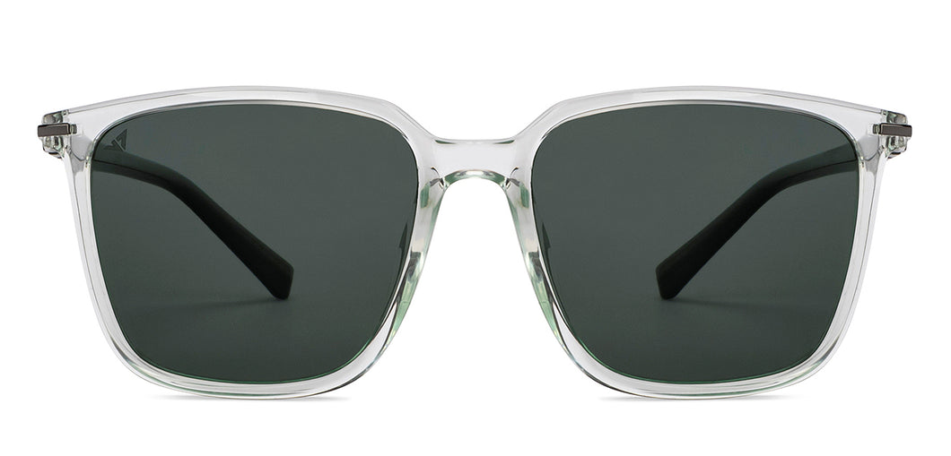 Transparent Wayfarer Full Rim Unisex Sunglasses by Vincent Chase Polarized-151056