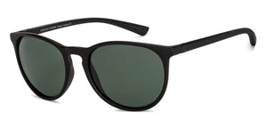 Black Round Full Rim Unisex Sunglasses by Vincent Chase Polarized-151061