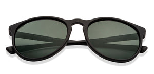 Black Round Full Rim Unisex Sunglasses by Vincent Chase Polarized-151061