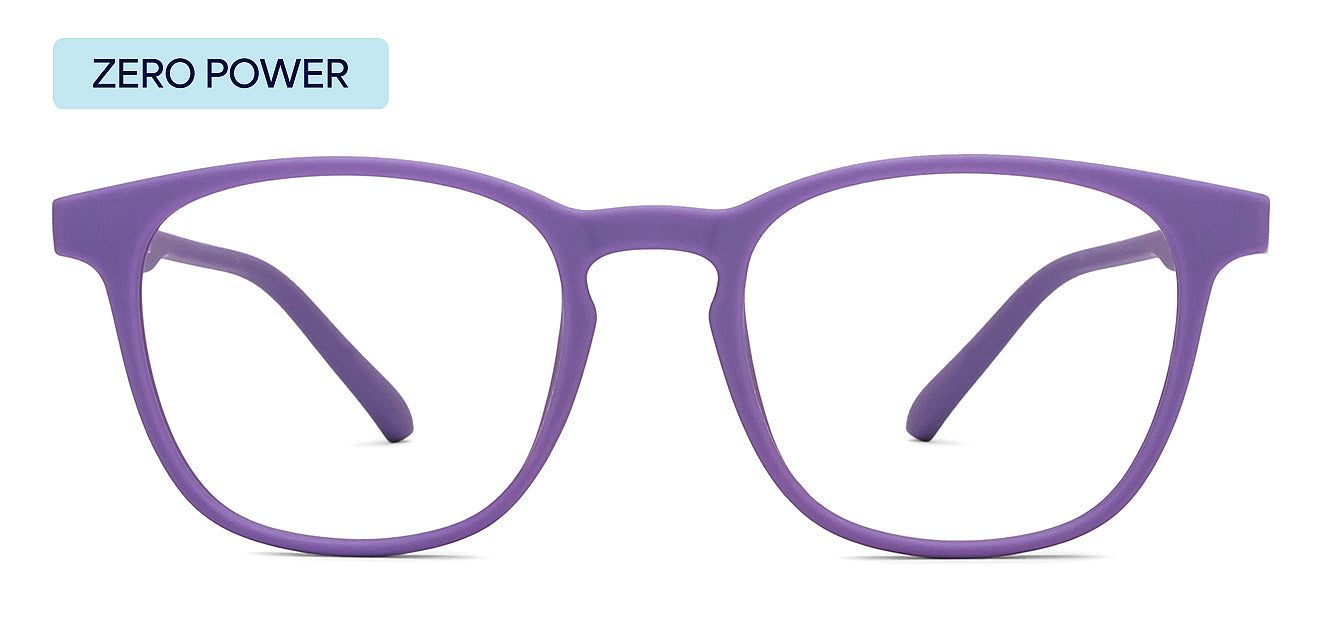 Buy LENSKART AIR Signia (Durable, Flexible and Light-Weight) Zero Power  Bluecut and Antiglare Computer Eyeglasses | Transparent Square Full Rim |  For Men and Women | Large | LA E14959 at Amazon.in