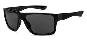 Black Wayfarer Full Rim Unisex Sunglasses by Vincent Chase-151512