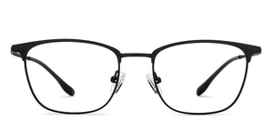 Black Rectangle Full Rim Unisex Eyeglasses by Lenskart Air-213107