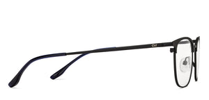 Black Rectangle Full Rim Unisex Eyeglasses by Lenskart Air-213107