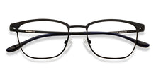 Load image into Gallery viewer, Black Rectangle Full Rim Unisex Eyeglasses by Lenskart Air-213107