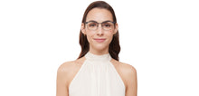 Load image into Gallery viewer, Black Rectangle Full Rim Unisex Eyeglasses by Lenskart Air-213107