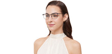 Load image into Gallery viewer, Black Rectangle Full Rim Unisex Eyeglasses by Lenskart Air-213107