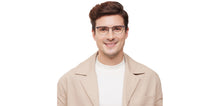 Load image into Gallery viewer, Black Rectangle Full Rim Unisex Eyeglasses by Lenskart Air-213107