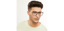 Load image into Gallery viewer, Black Square Full Rim Unisex Eyeglasses by John Jacobs-150873