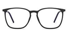 Load image into Gallery viewer, Black Square Full Rim Unisex Eyeglasses by John Jacobs-150873