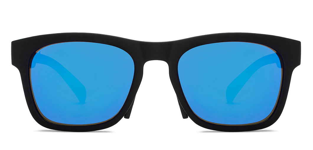 Black Wayfarer Full Rim Unisex Sunglasses by Vincent Chase-211487