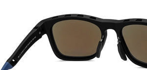 Black Wayfarer Full Rim Unisex Sunglasses by Vincent Chase-211487