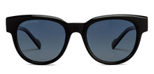 Load image into Gallery viewer, Black Round Full Rim Unisex Sunglasses by John Jacobs-208167