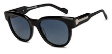 Load image into Gallery viewer, Black Round Full Rim Unisex Sunglasses by John Jacobs-208167