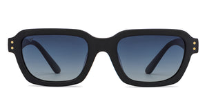 Black Square Full Rim Unisex Sunglasses by Vincent Chase Polarized-200587