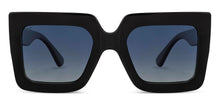 Load image into Gallery viewer, Black Square Full Rim Unisex Sunglasses by Vincent Chase Polarized-151554