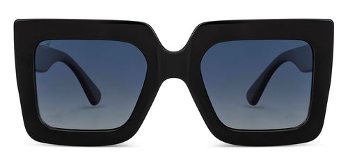 Black Square Full Rim Unisex Sunglasses by Vincent Chase Polarized-151554