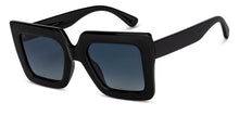 Load image into Gallery viewer, Black Square Full Rim Unisex Sunglasses by Vincent Chase Polarized-151554