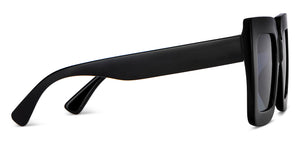 Black Square Full Rim Unisex Sunglasses by Vincent Chase Polarized-151554