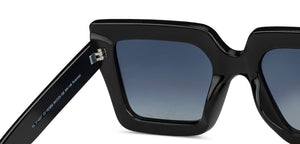 Black Square Full Rim Unisex Sunglasses by Vincent Chase Polarized-151554