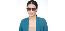 Load image into Gallery viewer, Black Wayfarer Full Rim Unisex Sunglasses by John Jacobs-207050