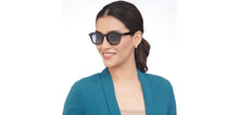 Load image into Gallery viewer, Black Wayfarer Full Rim Unisex Sunglasses by John Jacobs-207050