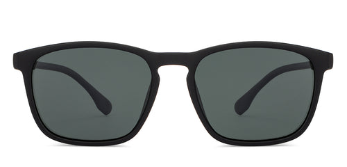 Black Wayfarer Full Rim Unisex Sunglasses by Vincent Chase Polarized-204838