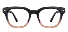 Load image into Gallery viewer, Black Square Full Rim Unisex Eyeglasses by John Jacobs-153073