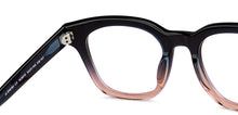 Load image into Gallery viewer, Black Square Full Rim Unisex Eyeglasses by John Jacobs-153073