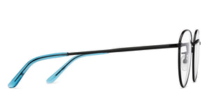 Black Round Full Rim Unisex Eyeglasses by Vincent Chase-204407