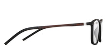 Load image into Gallery viewer, Black Rectangle Full Rim Unisex Eyeglasses by Lenskart Air-152986