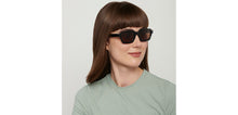 Load image into Gallery viewer, Black Rectangle Full Rim Unisex Sunglasses by Vincent Chase Polarized-151872