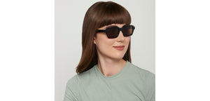 Black Rectangle Full Rim Unisex Sunglasses by Vincent Chase Polarized-151872