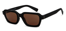 Load image into Gallery viewer, Black Rectangle Full Rim Unisex Sunglasses by Vincent Chase Polarized-151872