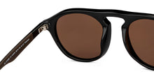 Load image into Gallery viewer, Black Round Full Rim Unisex Sunglasses by Vincent Chase Polarized-151878
