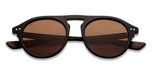 Black Round Full Rim Unisex Sunglasses by Vincent Chase Polarized-151878