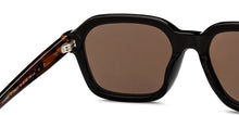 Load image into Gallery viewer, Black Square Full Rim Unisex Sunglasses by John Jacobs-208151