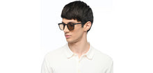 Load image into Gallery viewer, Black Wayfarer Full Rim Unisex Sunglasses by Vincent Chase Polarized-210611