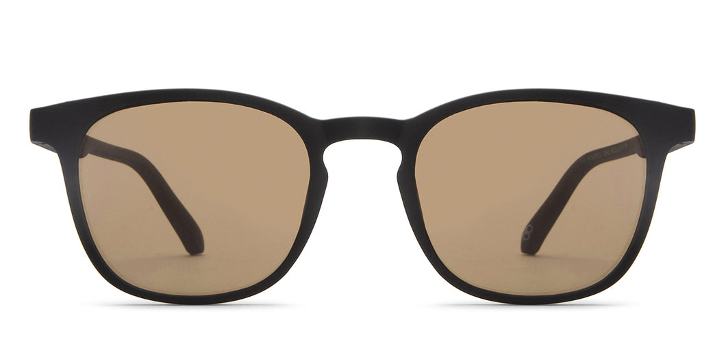 Black Wayfarer Full Rim Unisex Sunglasses by Vincent Chase Polarized-210611