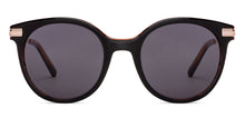 Load image into Gallery viewer, Black Wayfarer Full Rim Unisex Sunglasses by John Jacobs-152727