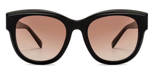 Black Wayfarer Full Rim Unisex Sunglasses by John Jacobs-201686