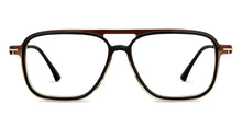 Load image into Gallery viewer, Black Rectangle Full Rim Unisex Eyeglasses by John Jacobs-150104
