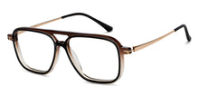 Load image into Gallery viewer, Black Rectangle Full Rim Unisex Eyeglasses by John Jacobs-150104