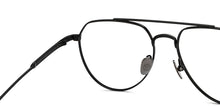 Load image into Gallery viewer, Black Aviator Full Rim Unisex Eyeglasses by John Jacobs-209673