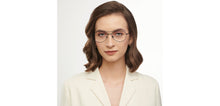 Load image into Gallery viewer, Black Aviator Full Rim Unisex Eyeglasses by John Jacobs-201396