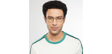 Load image into Gallery viewer, Black Aviator Full Rim Unisex Eyeglasses by John Jacobs-201396