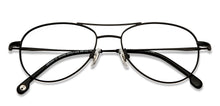 Load image into Gallery viewer, Black Aviator Full Rim Unisex Eyeglasses by John Jacobs-201396