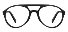 Load image into Gallery viewer, Black Aviator Full Rim Unisex Eyeglasses by Vincent Chase-152912