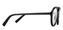 Load image into Gallery viewer, Black Aviator Full Rim Unisex Eyeglasses by Vincent Chase Computer Glasses-204977